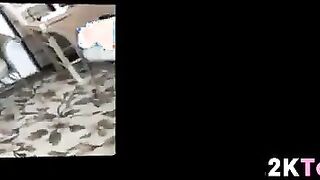 Muscular Bitch Masturbating