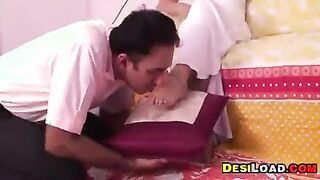 Indian Feet Getting Worshipped