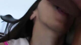 Pretty Asian Girlfriend Getting Fucked At A Party