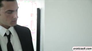 Dani gets sweet sex while taking a bath and receives a splash of sticky cum