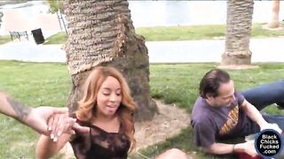 Gorgeous ghetto Teanna Trump suck n fuck