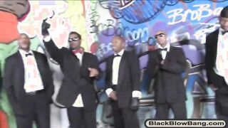 Kinky Chayse Evans throated and facialed