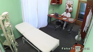 Huge tits patient finger by nurse