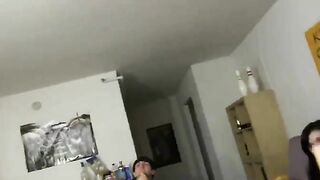 Busty bitches suck penis