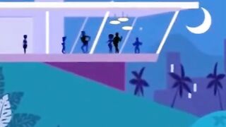 Gay cartoon Boys Having A Gangbang Party