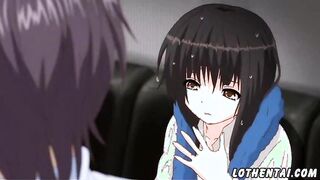 Anime sex in the bathroom with friend