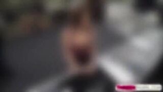 Hot Miami babe sells her silver chain and gets banged in the toilet