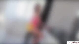 Busty Josi gets her huge booty popping out by a dudes huge cock