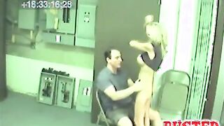 Two Workers Caught Screwing At Warehouse During Break