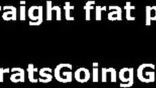 Straight newbies go gay for the fraternity