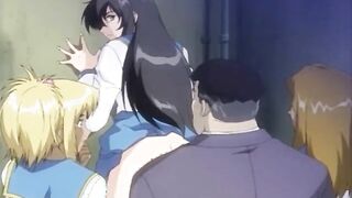 Busty hentai nurse hard poking from behind