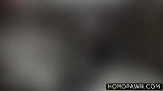 Fit guy gets his anal nailed by two huge redhead