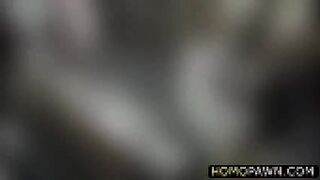 Desperate dude sucked dick and gets fucked in the ass