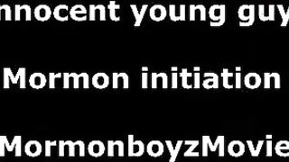 Older gay guy spanks and strips teen mormon