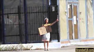 London Smith fucked and swallows hot cum