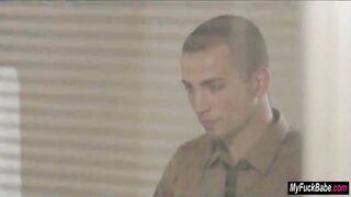 Alexa Tomas is secuding her officemate