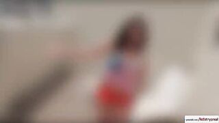 Beautiful Nikki her buble ass streched by her boyfriends huge dick