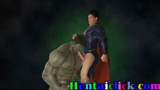 Costume hentai gay man hot bareback fucked