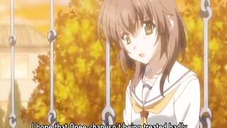 Bondage hentai coed gangbang and splash cum