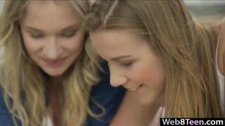 Angel and Alexis fingering each pussies