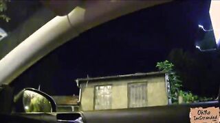 Hot Russian teen gives a blowjob after getting picked up by a stranger