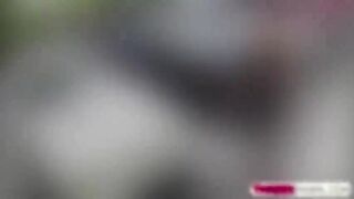 Skinny blonde babe sells his car and gives blowjob for a good amount