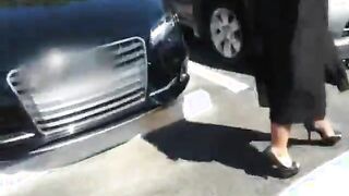 Graduation day teen girl outdoor sex