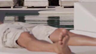 Two couples erotica together outside