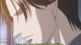 Hentai gay man hardcore anal sex on the couch