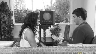 Great-Breasted Raylene Hammered By Ramon