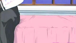 Sexy young blonde sucking hard cock in magic 