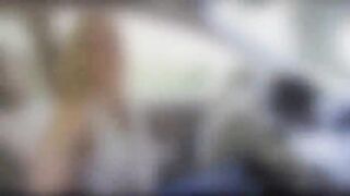 Hot chick openly wants to have sex and she gets pounded inside her car