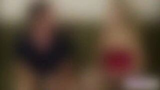 Hot Blonde Zoey Monroe puts cock deep into her hungry mouth