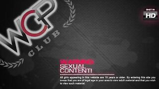 Ebony stud bangs cutie