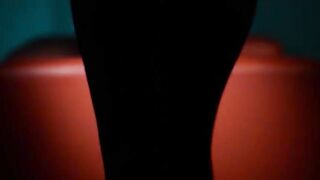 Luxury pornstar masturbating in pantyhose