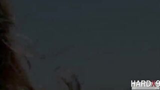 Super sexy Carter Cruise gets penetrated hard by two hard cocks