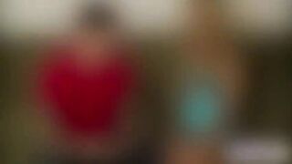 Hot blonde Katerina Kay gives pleasure to his new client Angelo Ferro 