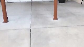 Masturbating in the mall