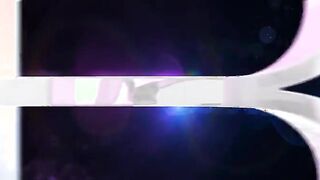 Close-up scene of dick licking