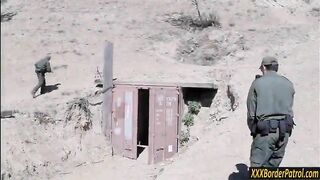 Hannah Hartman pounded by Border Patrol