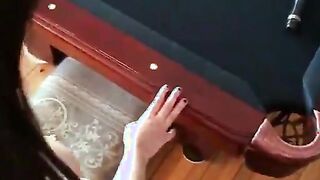 Latina cutie blowjob and doggystyle bang