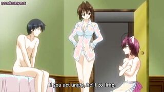 Hentai enjoys pussy penetration