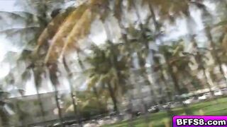 Spring break wild coed girls flashing and gets fucked in hot sex orgy