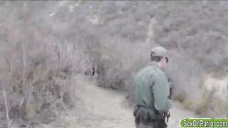 Slut Bliss Dulce anal fucked by BP agent