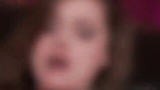 Tattooed beautucked and her face takes a sticky and messy load of cum