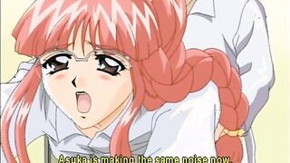 Group hentai gals having sex together