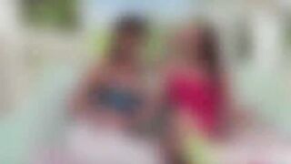 Stepmom Lisa threesome fucks teen pussy with Caseys bfs cock