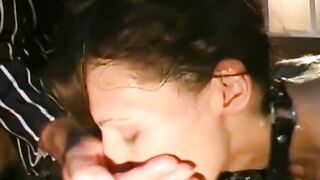 Slut gets pussy fisting and anal fingering