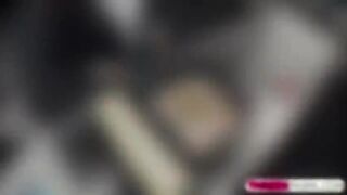 Desperate MILF show her tits and gives blowjob for some cash in the pawnshop