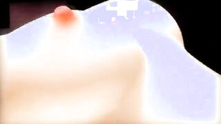 3D Ogre Cums in Teen Pussy!